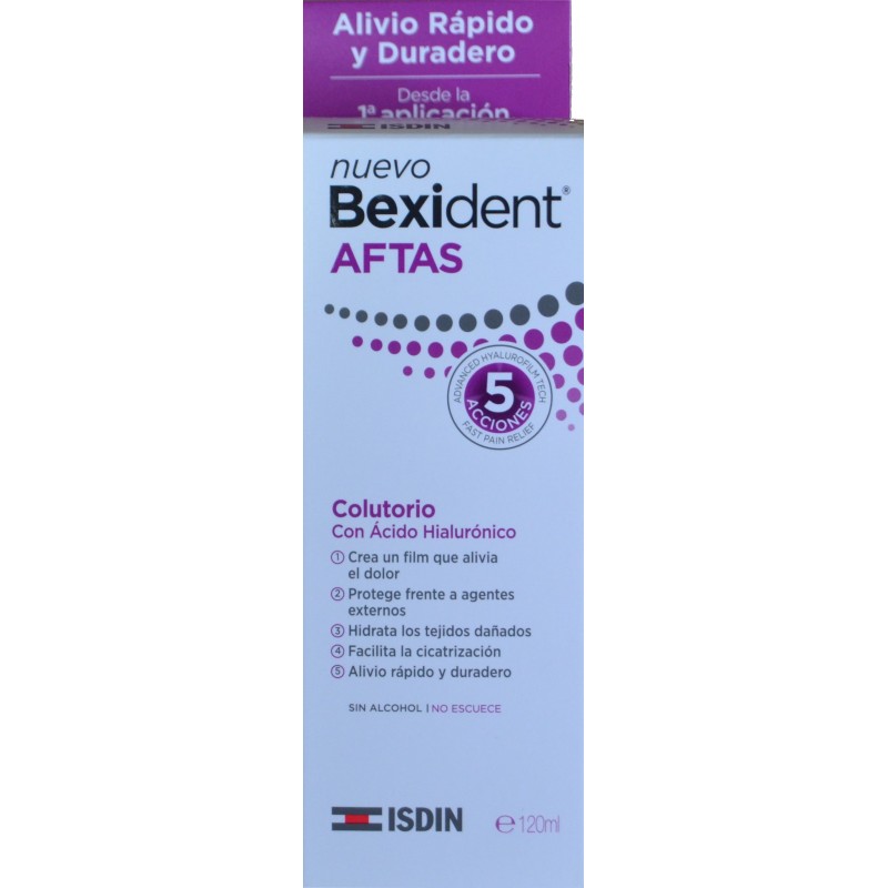 BEXIDENT AFTAS COLUTORIO 120 ML ISDIN Farmacia Anna Riba