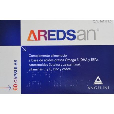 AREDSAN 60 CÁPSULAS ANGELINI