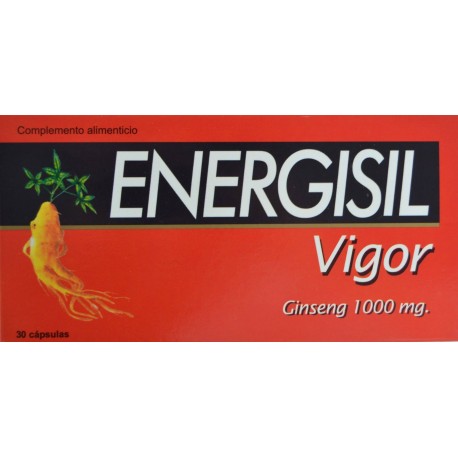 GINSENG 1000 MG 30 CÁPSULAS ENERGISIL VIGOR 