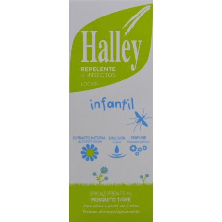 LOCIÓN REPELENTE DE INSECTOS INFANTIL 100 ML HALLEY