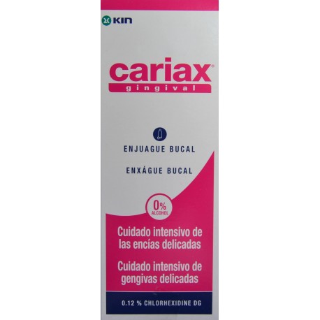 ENJUAGUE BUCAL CARIAX GINGIVAL 500 ML KIN