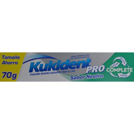 KUKIDENT PRO COMPLETE SABOR NEUTRO 70 G PROCTER & GAMBLE PORTUGAL