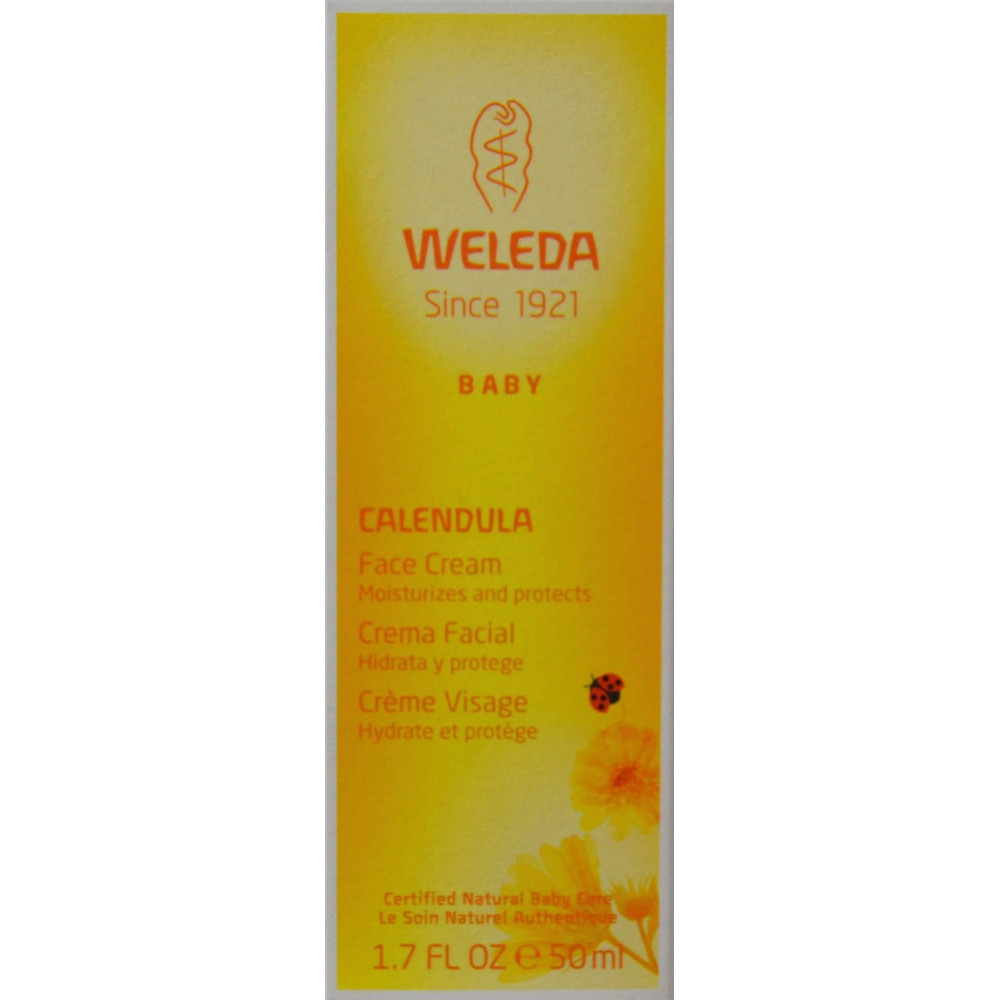 Crema facial natural para bebé de Caléndula - Weleda