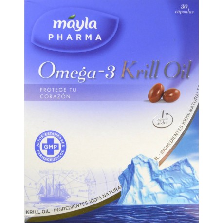 OMEGA- 3 KRILL OIL 30 CÁPSULAS MAYLA PHARMA