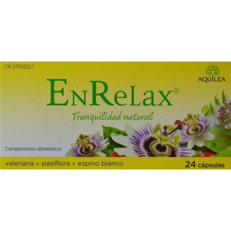 ENRELAX 24 CÁPSULAS AQUILEA