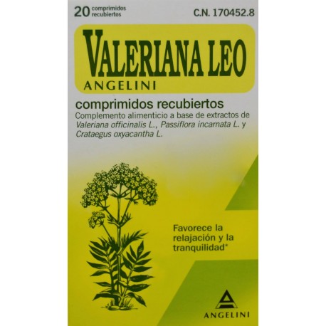 VALERIANA LEO 20 COMPRIMIDOS ANGELINI