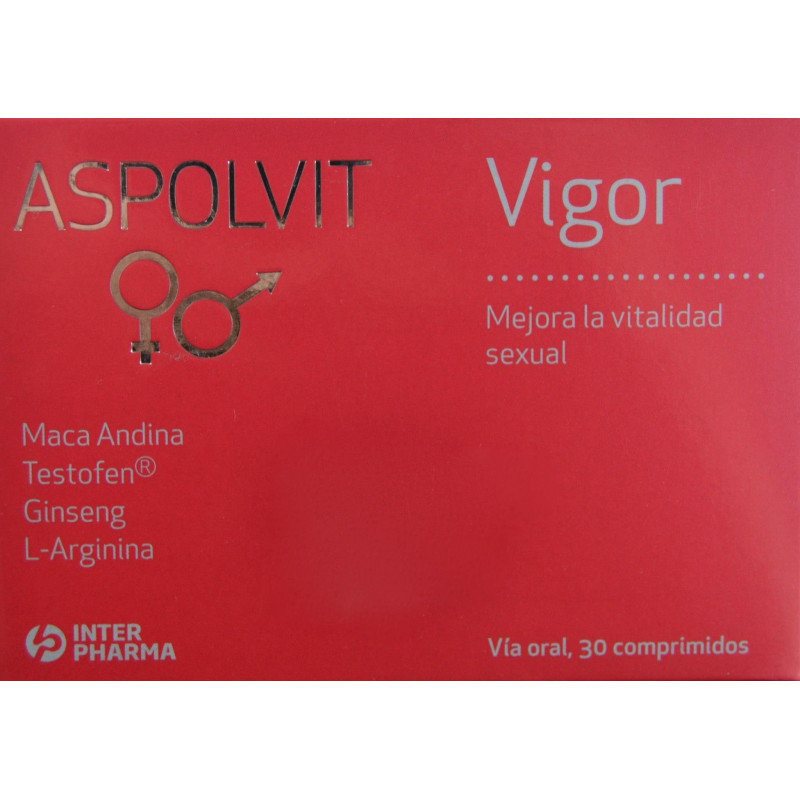 ASPOLVIT VIGOR 30 COMPRIMIDOS INTERPHARMA