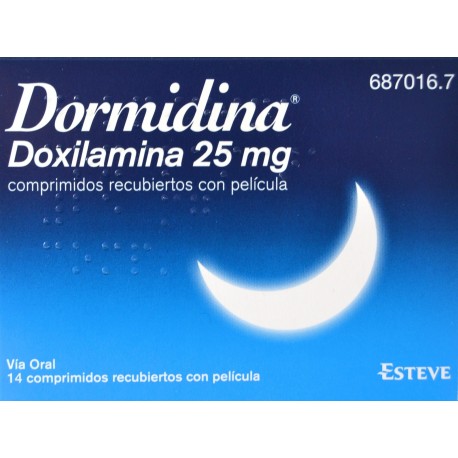 DORMIDINA 25 MG 14 COMPRIMIDOS ESTEVE