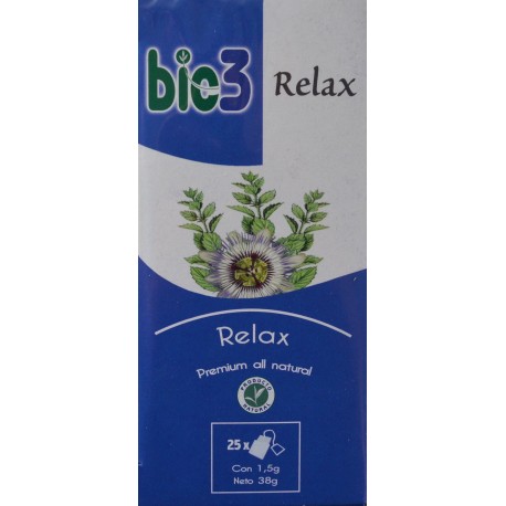 INFUSIONES RELAX 25 BOLSITAS BIO 3