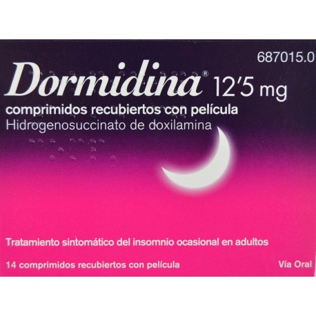 DORMIDINA 12,5 14 COMPRIMIDOS ESTEVE