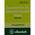 SUPOSITORIOS DE GLICERINA NIÑOS VILARDELL