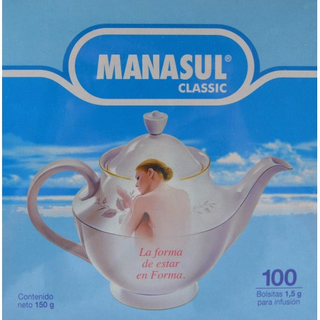 INFUSIONES MANASUL CLASSIC 100 BOLSITAS