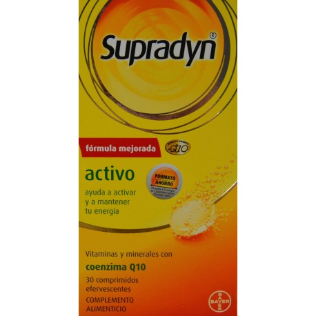 SUPRADYN ACTIVO 30 COMPRIMIDOS EFERVESCENTES BAYER