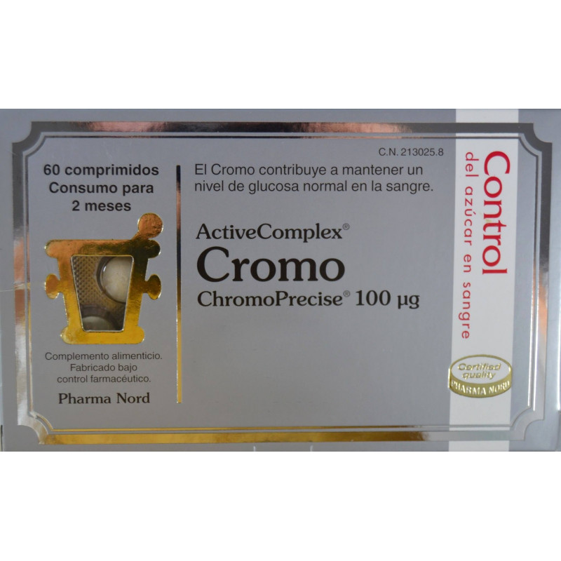CROMO ACTIVE COMPLEX 60 COMPRIMIDOS PHARMA NORD