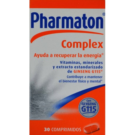 PHARMATON COMPLEX 30 COMPRIMIDOS BOEHRINGER INGELHEIM