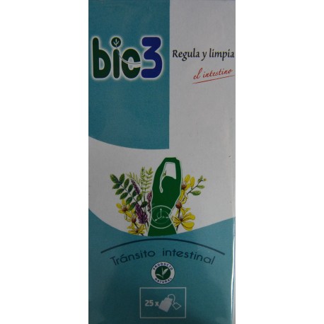 REGULA Y LIMPIA EL INTESTINO 25 BOLSITAS BIO 3