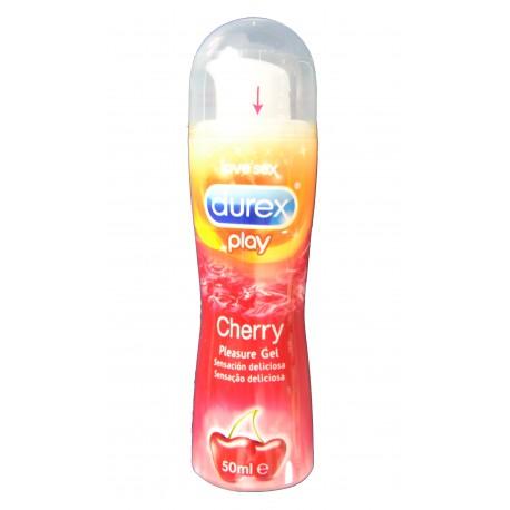 PLEASURE GEL CHERRY 50 ML DUREX PLAY