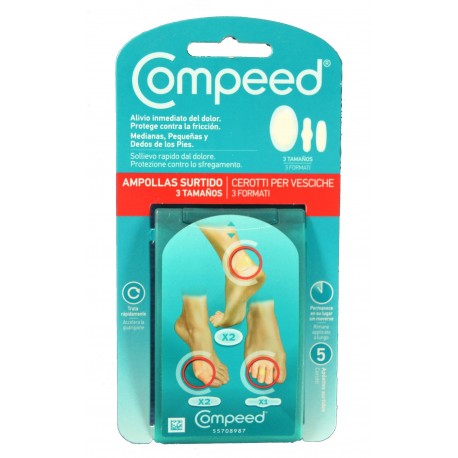 SURTIDO AMPOLLAS 3 TAMAÑOS COMPEED