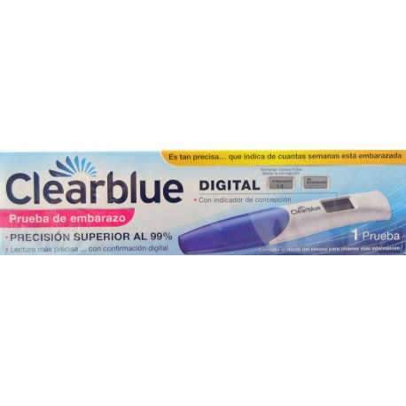 PRUEBA DE EMBARAZO DIGITAL CLEARBLUE 