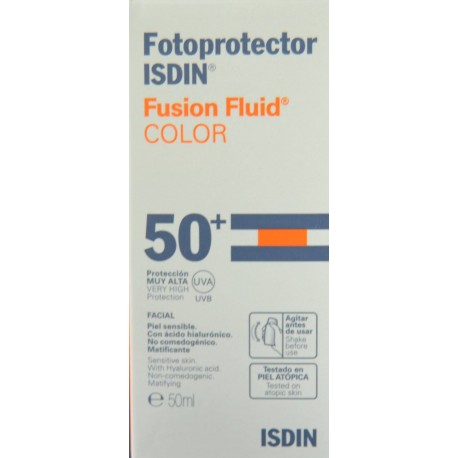 FOTOPROTECTOR FUSION FLUID COLOR 50+ 50 ML ISDIN 