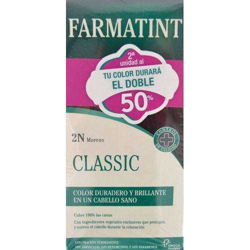 FARMATINT 2N MORENO CLASSIC PACK DUPLO 150 ML + 150 ML OMEGA PHARMA