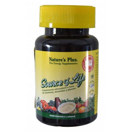 SOURCE OF LIFE 60 COMPRIMIDOS NATURE’S PLUS