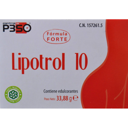 LIPOTROL 10 FÓRMULA FORTE 20 CÁPSULAS CONTROL DE P3SO