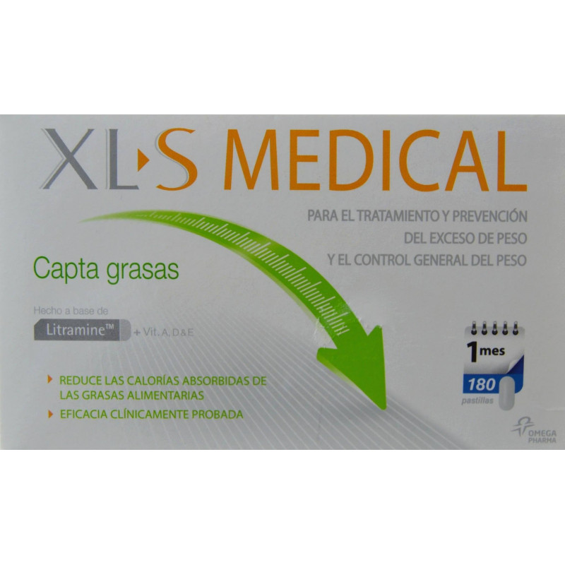 CAPTA GRASAS XL-S MEDICAL OMEGA PHARMA