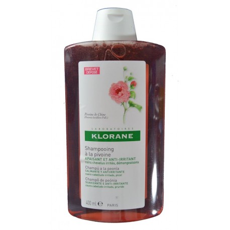 CHAMPÚ A LA PEONÍA 400 ML KLORANE
