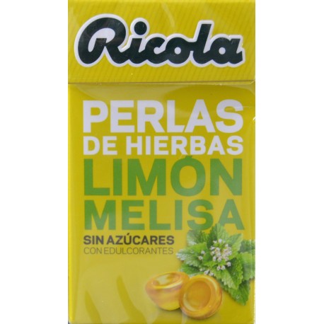 PERLAS DE HIERBAS SUIZAS LIMÓN - MELISA RICOLA