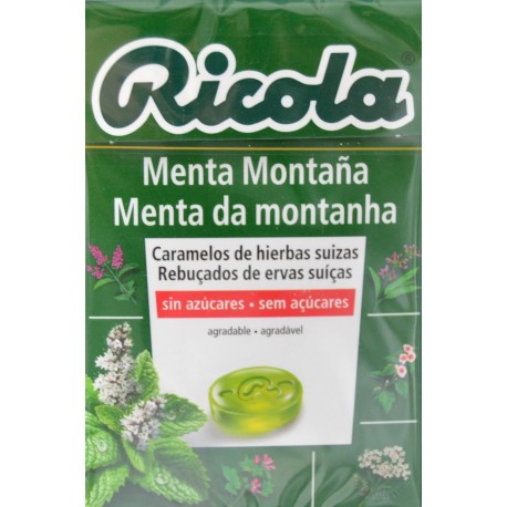 CARAMELOS MENTA MONTAÑA 50 G RICOLA