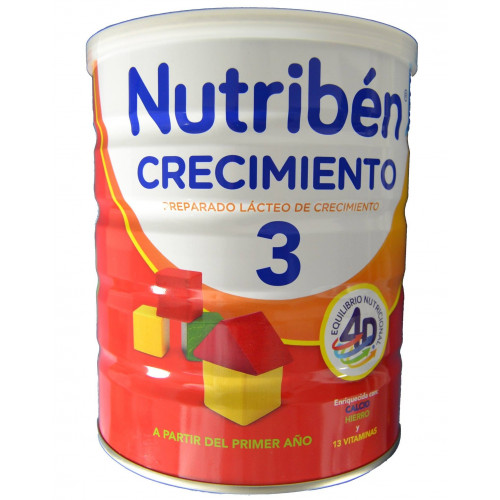 NUTRIBÉN CRECIMIENTO 3 A PARTIR DEL 1º AÑO 800 G ALTER