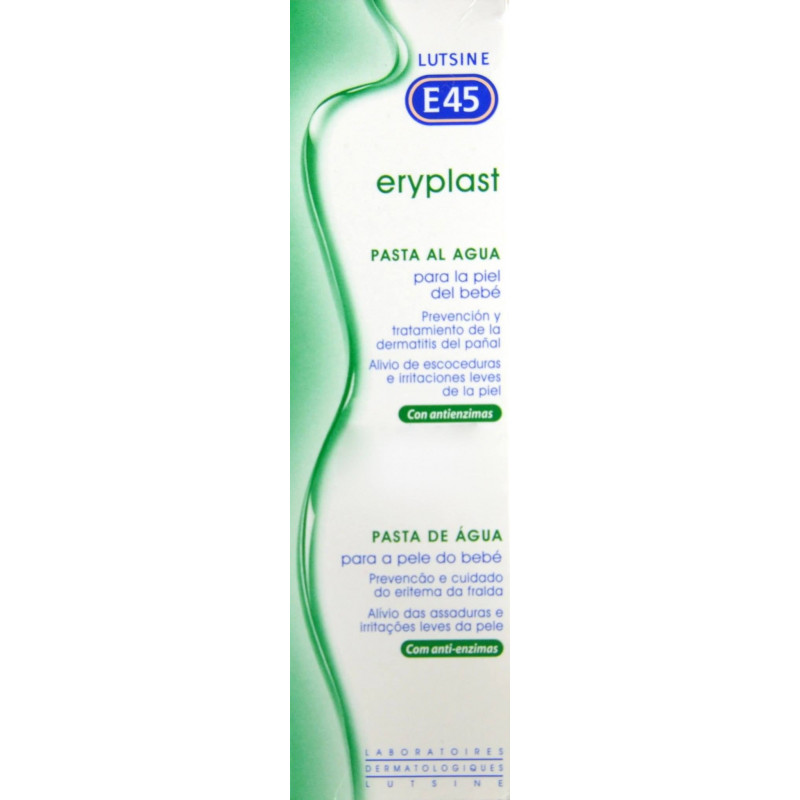 Eryplast Pasta Al Agua LUTSINE Crema diaria para la piel del bebé precio