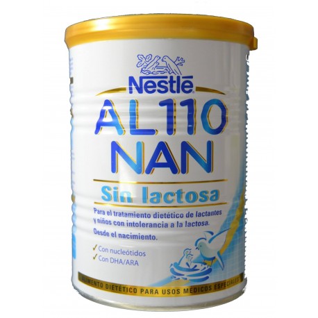 AL 110 NAN SIN LACTOSA 400 G NESTLÉ - Farmacia Anna Riba