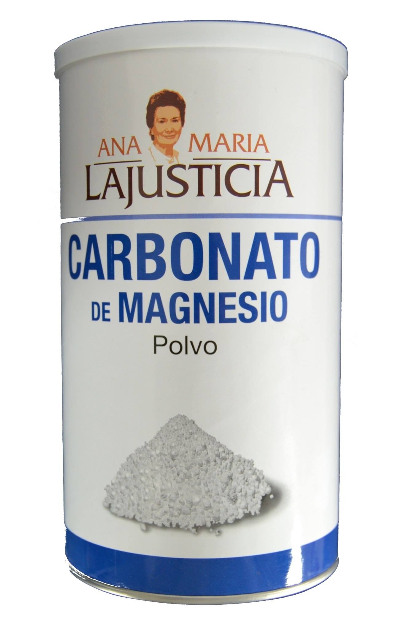 Carbonato de magnesio en polvo