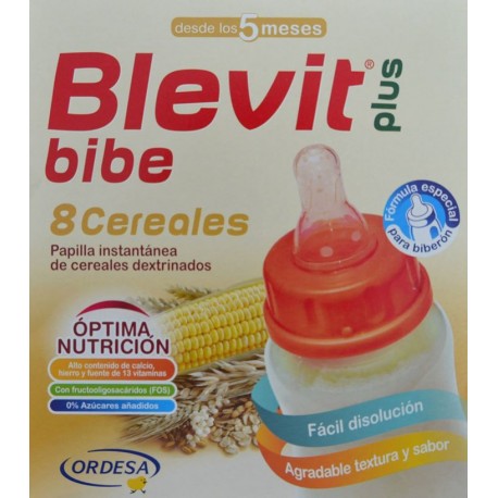 BLEVIT PLUS BIBE 8 CEREALES 2 X 300 G ORDESA