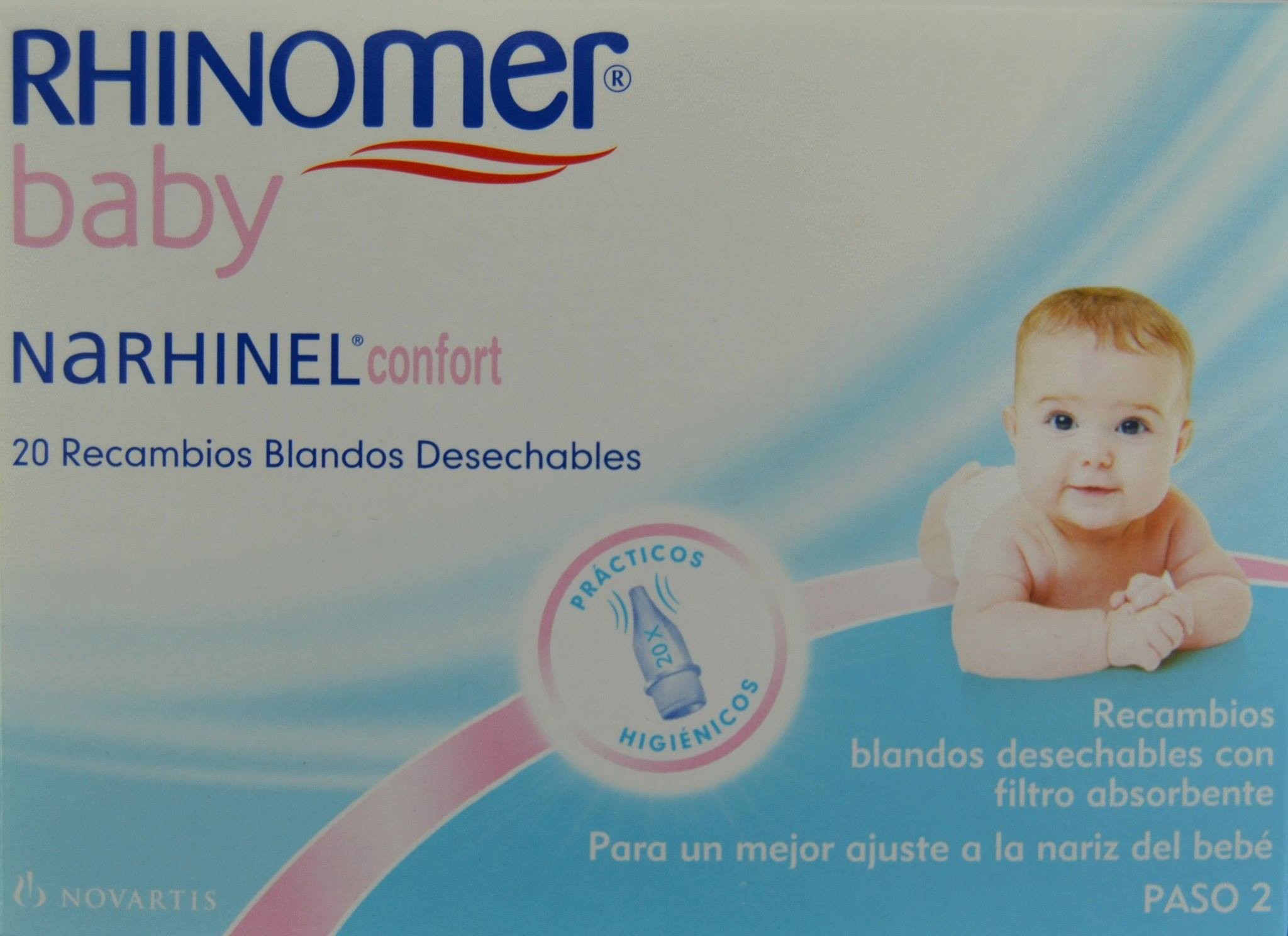 RHINOMER BABY 20 RECAMBIOS BLANDOS DESECHABLES