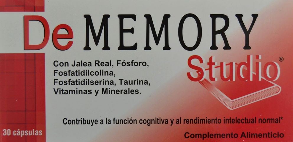 DE MEMORY STUDIO 30 CAPSULAS Farmacia y Parafarmacia Online