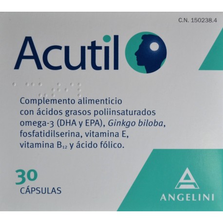 ACUTIL 30 CÁPSULAS ANGELINI  