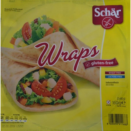 WRAPS 2 X 80 G SHÄR