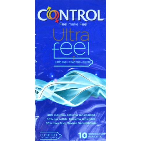 ULTRA FEEL 10 PRESERVATIVOS CONTROL
