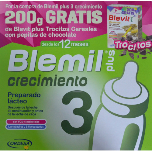 BLEVIT 8 CEREALES CON MIEL 2 X 300 G ORDESA - Farmacia Anna Riba
