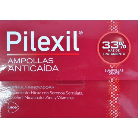 PILEXIL 15 + 5 AMPOLLAS ANTICAÍDA 