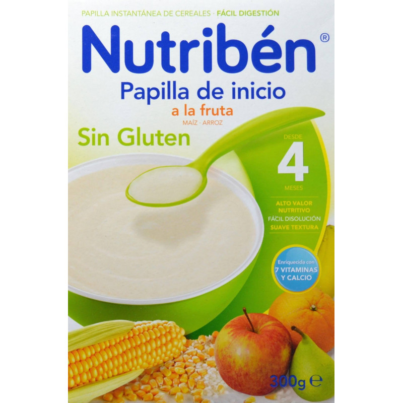 Nutribén Papilla de Cereales Sin Gluten 600 gr