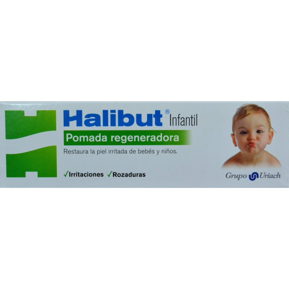 POMADA REGENERADORA HALIBUT INFANTIL 45 G GRUPO URIACH - Farmacia Anna Riba