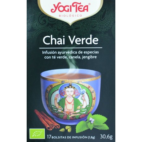 CHAI VERDE 17 BOLSITAS YOGI TEA