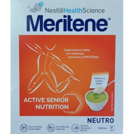 Meritene Suplemento Nutricional para adultos 15 sobres sabor café —  Farmacia Castellanos