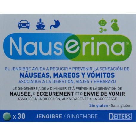 NAUSERINA 30 COMPRIMIDOS DEITERS