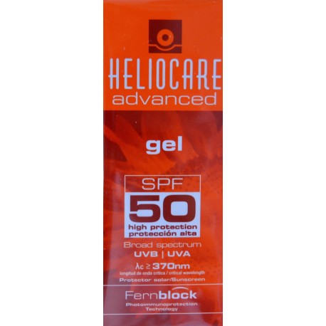 HELIOCARE ADVANCED GEL SPF 50 PROTECCIÓN ALTA 50 ML 