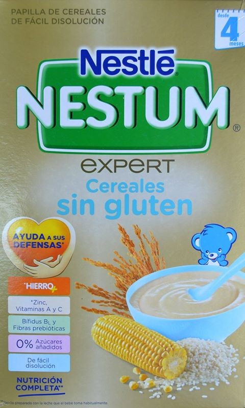 Comprar Nestle Papilla Nestum Cereales sin gluten 600g